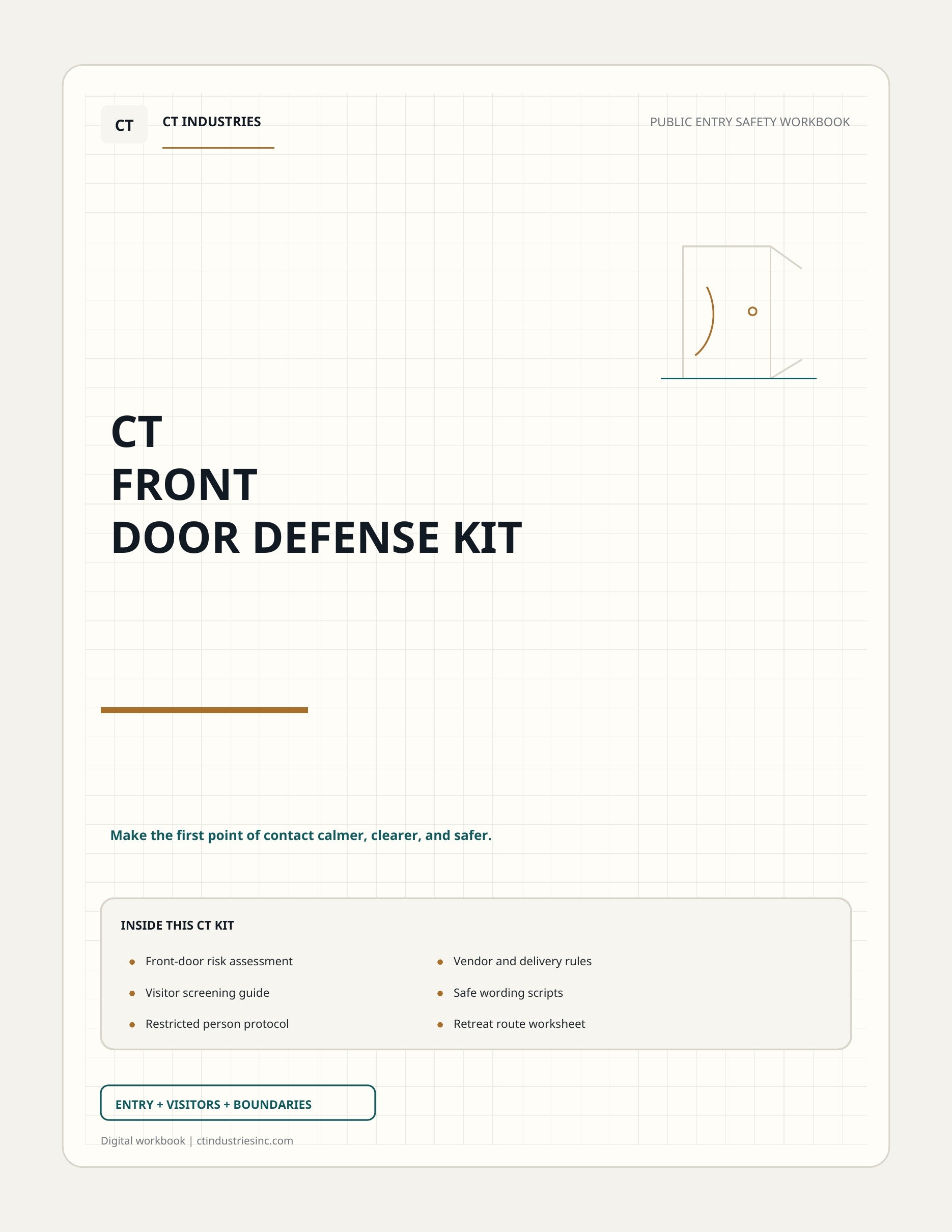 CT Front Door Defense Kit
