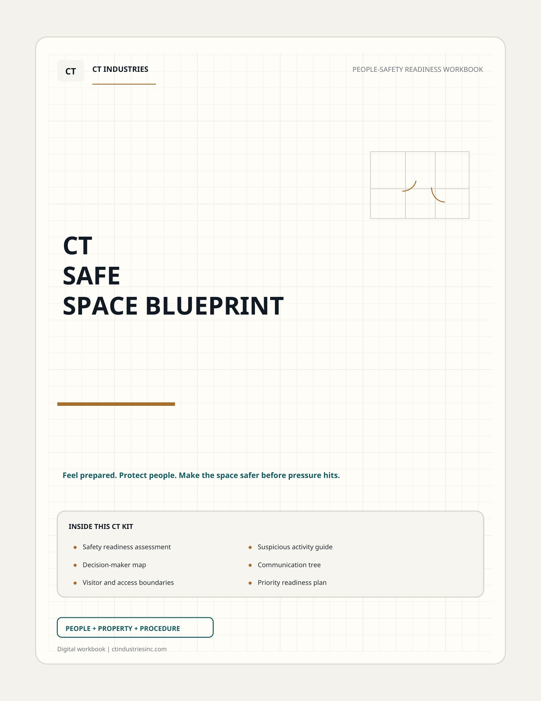 CT Safe Space Blueprint